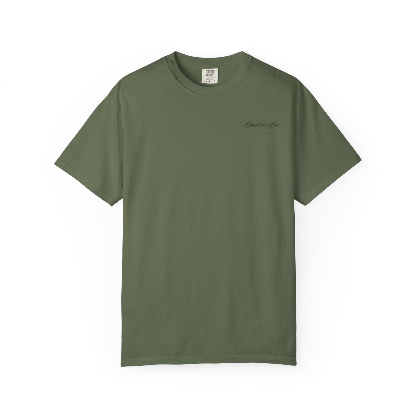T-Shirt — October Pregnancy & Childloss Awareness Sunset Floral Backprint