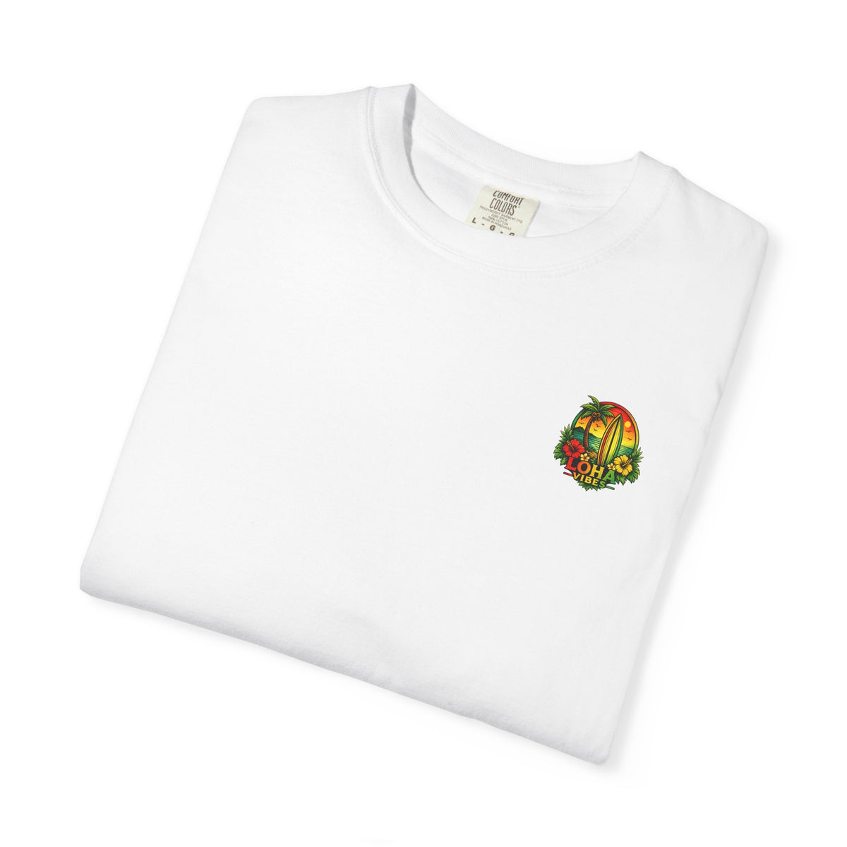 Loha Vibes T-Shirt — Tropical Surf Sunset Tee