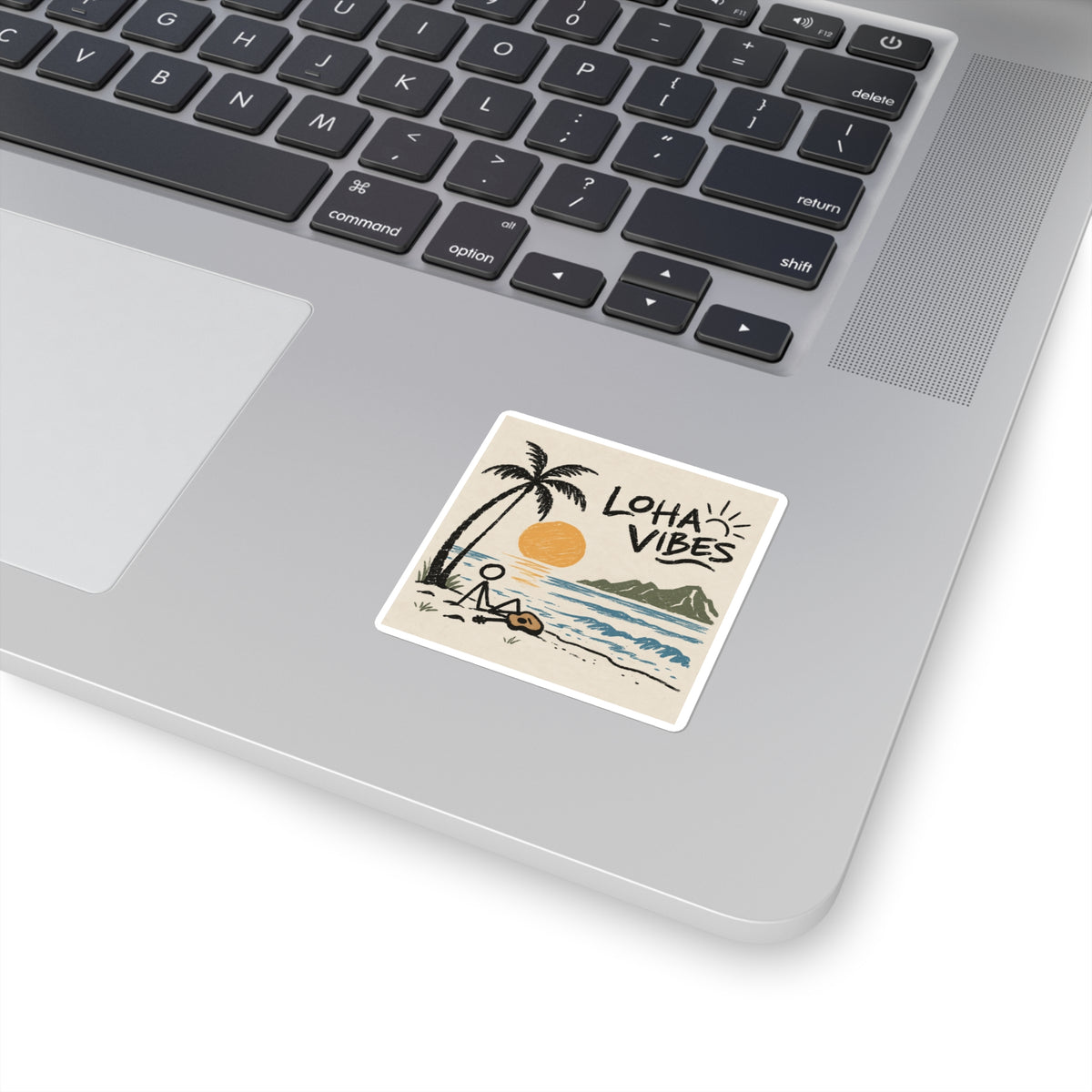 LOHA VIBES Island State of Mind | Glossy Sticker 🌴🤙