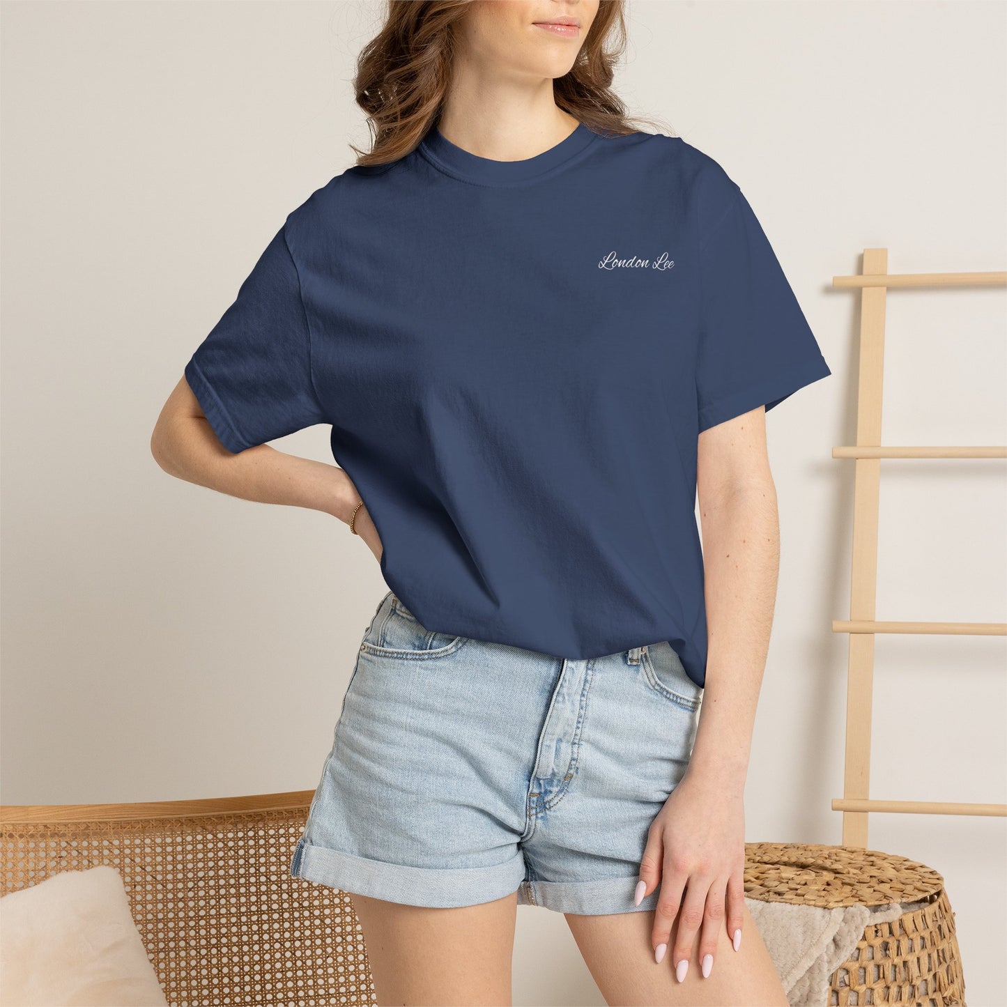 T-Shirt — October Pregnancy & Childloss Awareness Sunset Floral Backprint