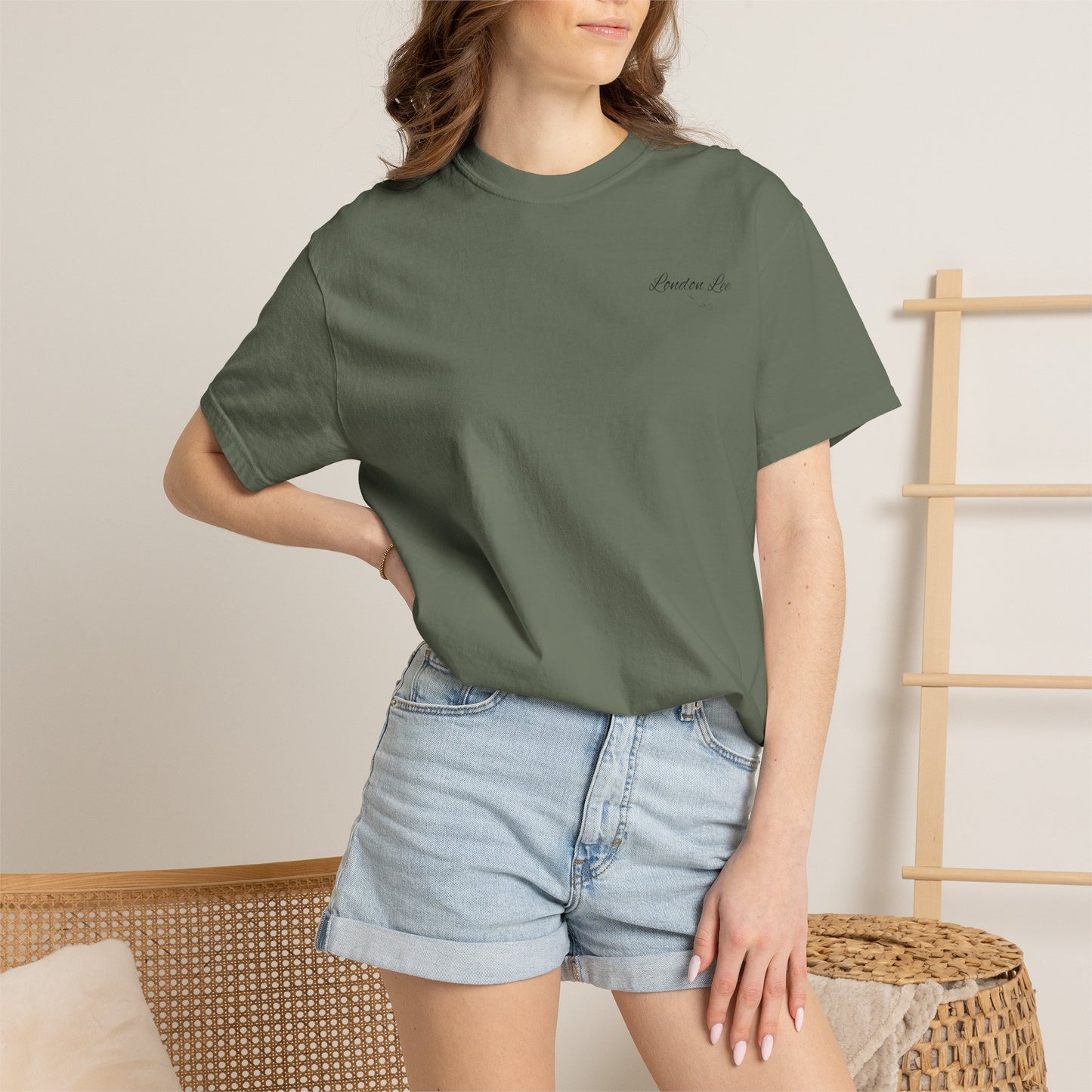 T-Shirt — October Pregnancy & Childloss Awareness Sunset Floral Backprint