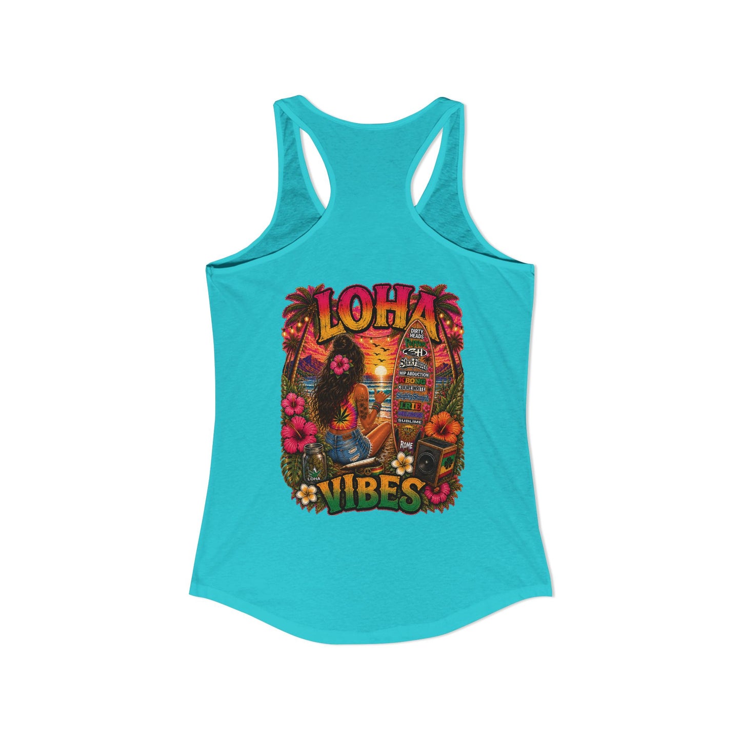 LOHA BeaxhWomen's Ideal Racerback Tank