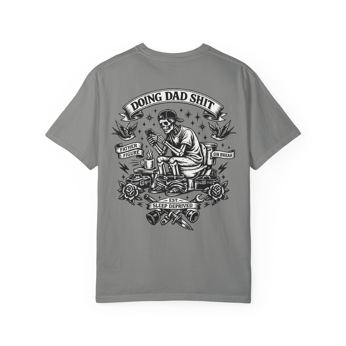 Doing Dad Shit T-Shirt | Dad Life, Retro Tattoo Style