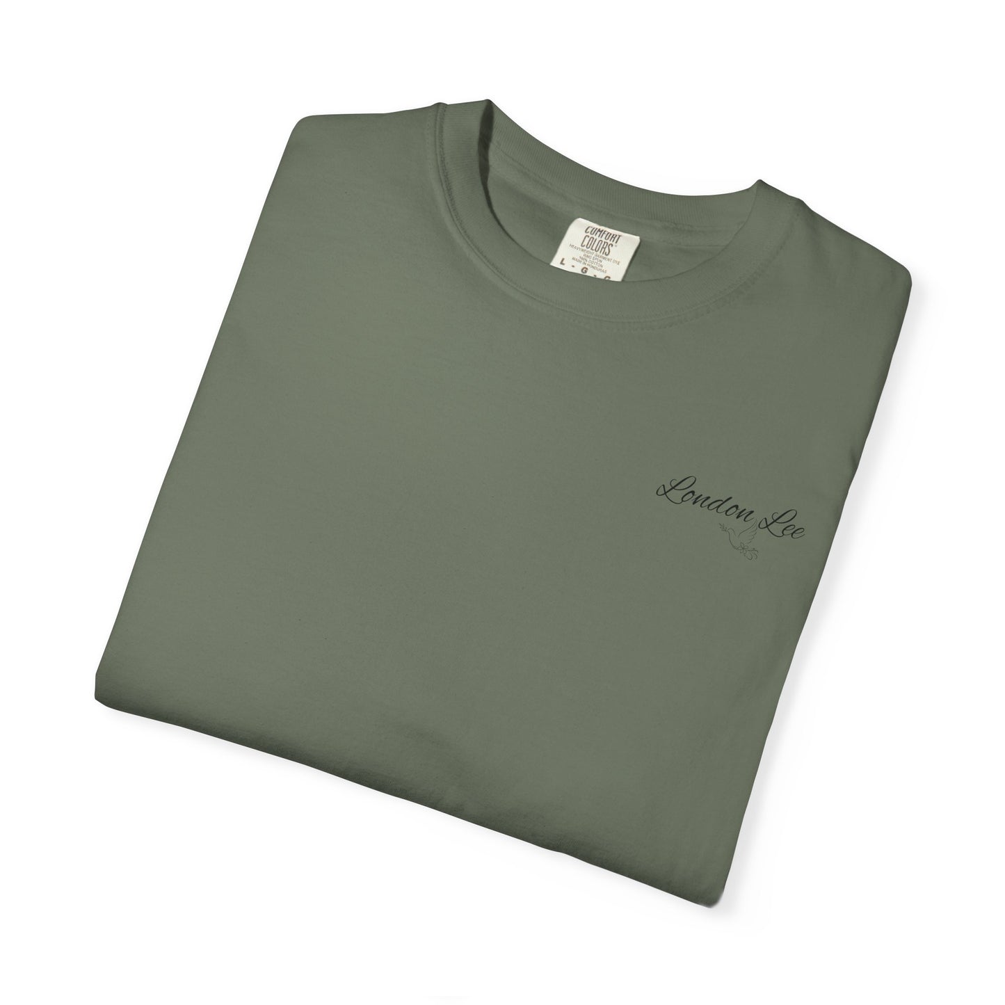 T-Shirt — October Pregnancy & Childloss Awareness Sunset Floral Backprint