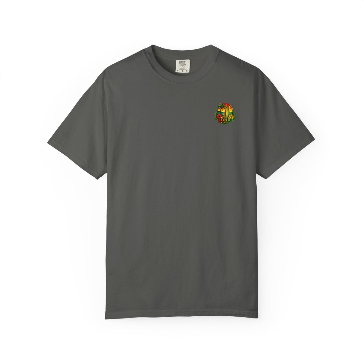 Loha Vibes T-Shirt — Tropical Surf Sunset Tee
