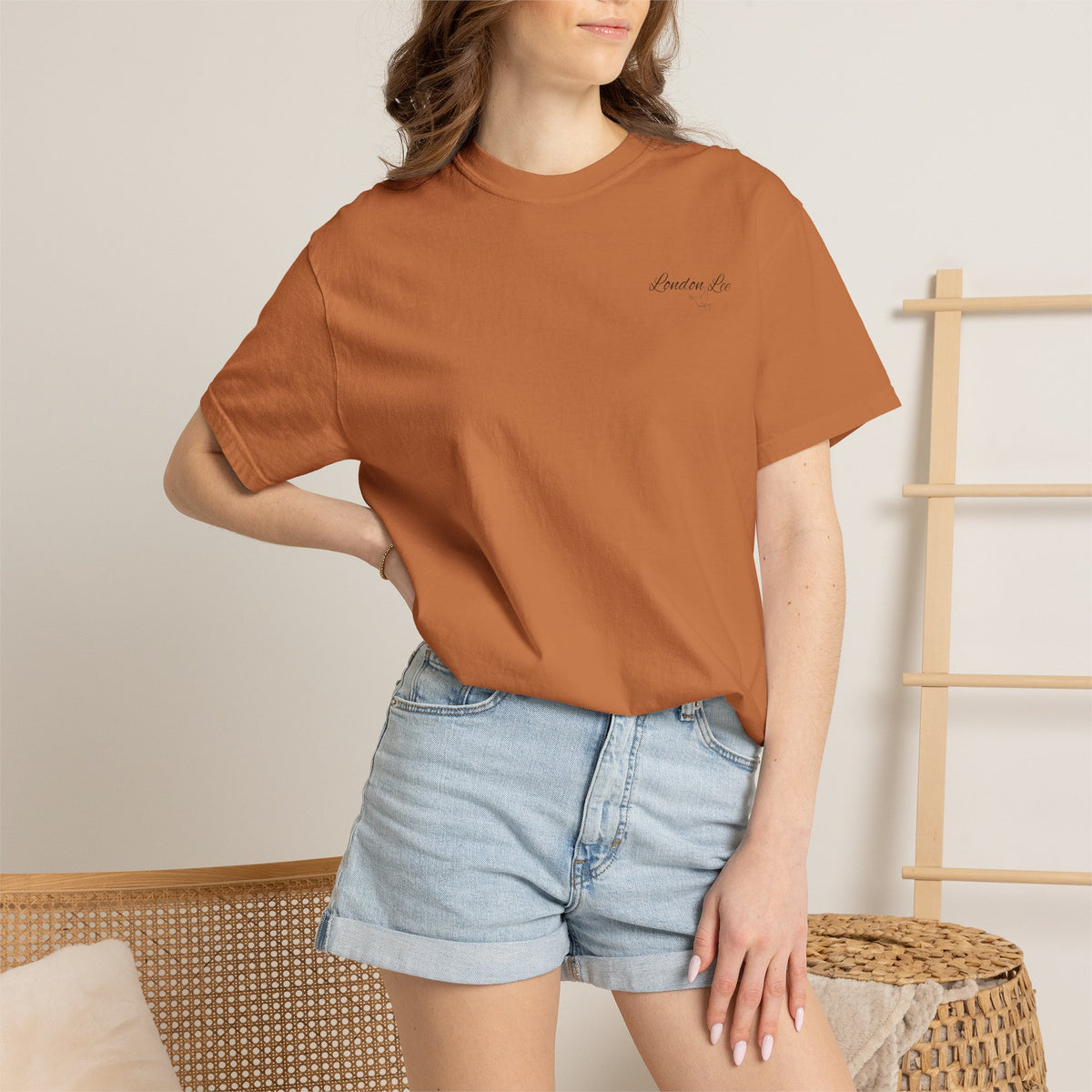 October Child & Pregnancy Awareness T-Shirt — Hawaiian Sunset Awareness Tee