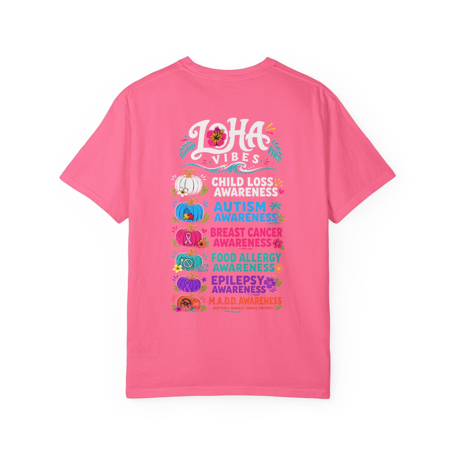 Awareness Pumpkins T-Shirt — Loha Vibes Causes Tee