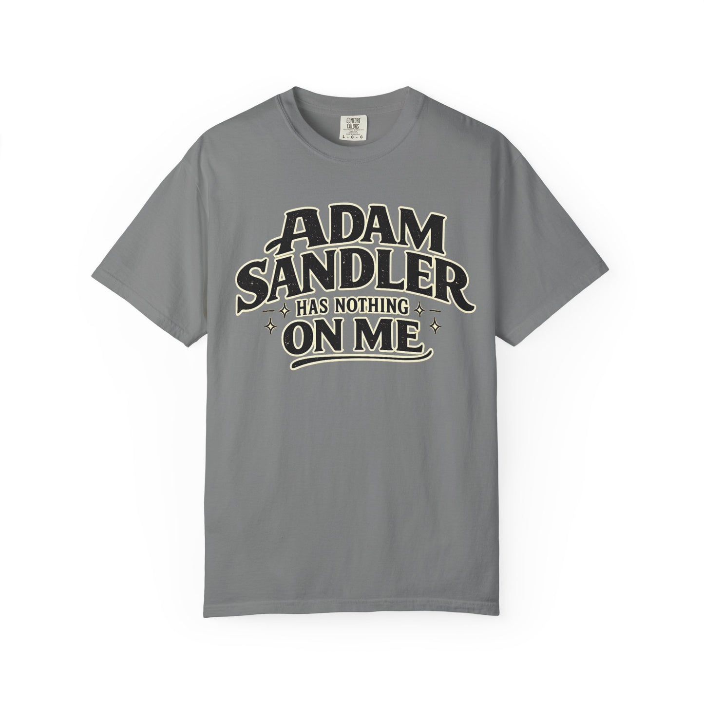 Adam has Nothing On Me T-shirt | Bold Retro Text Tee