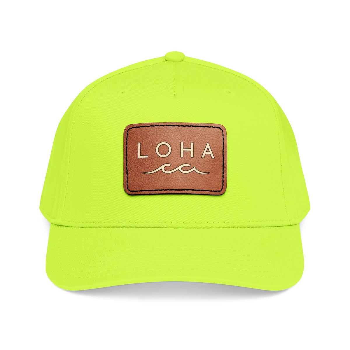 LOHA VIBES | Coastal Drifter Vegan Leather Patch Hat