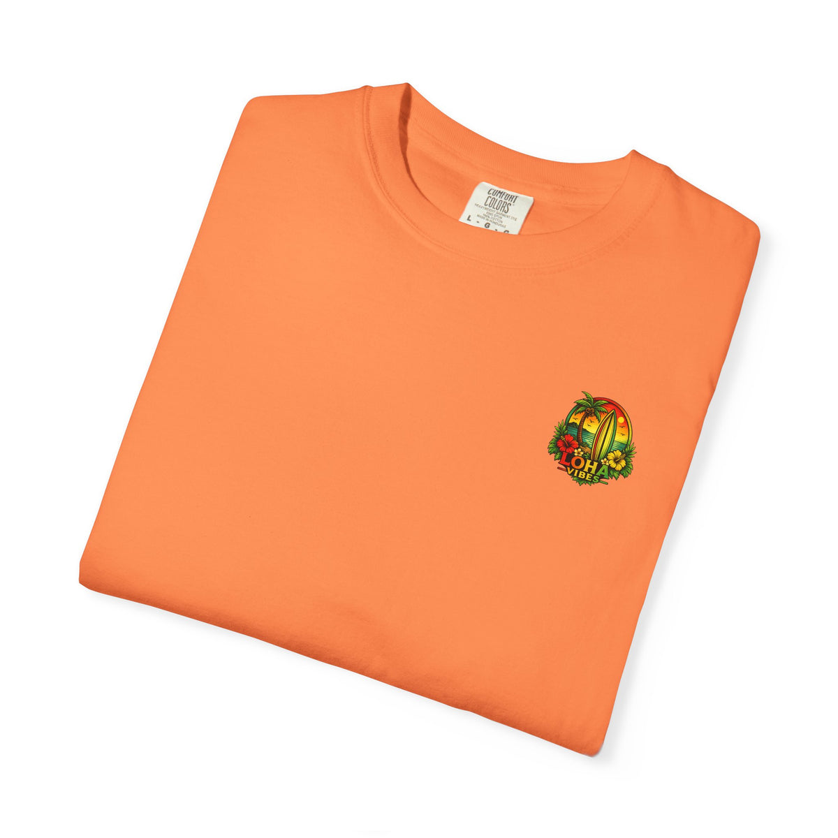 Loha Vibes T-Shirt — Tropical Surf Sunset Tee