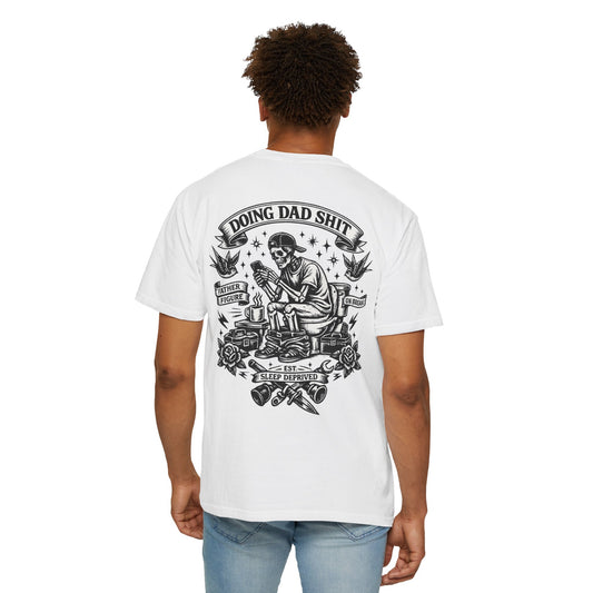Doing Dad Shit T-Shirt | Dad Life, Retro Tattoo Style