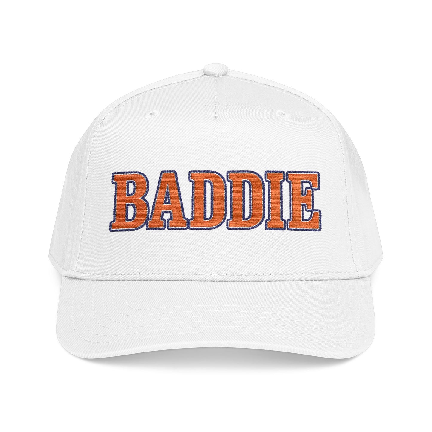 Baddie Distressed Embroidered Cap