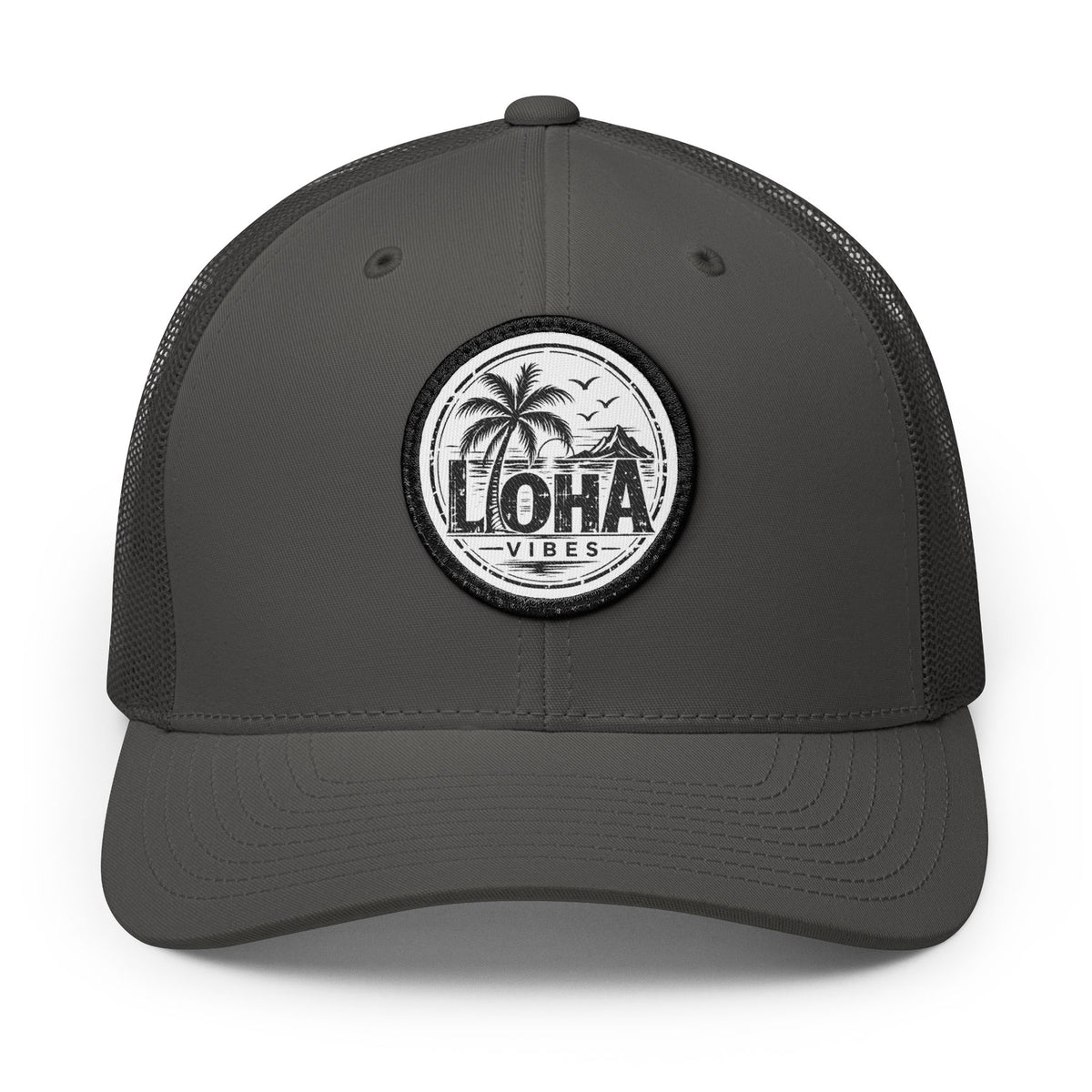 LOHA VIBES | Vintage Island Embroidered Patch Trucker Hat
