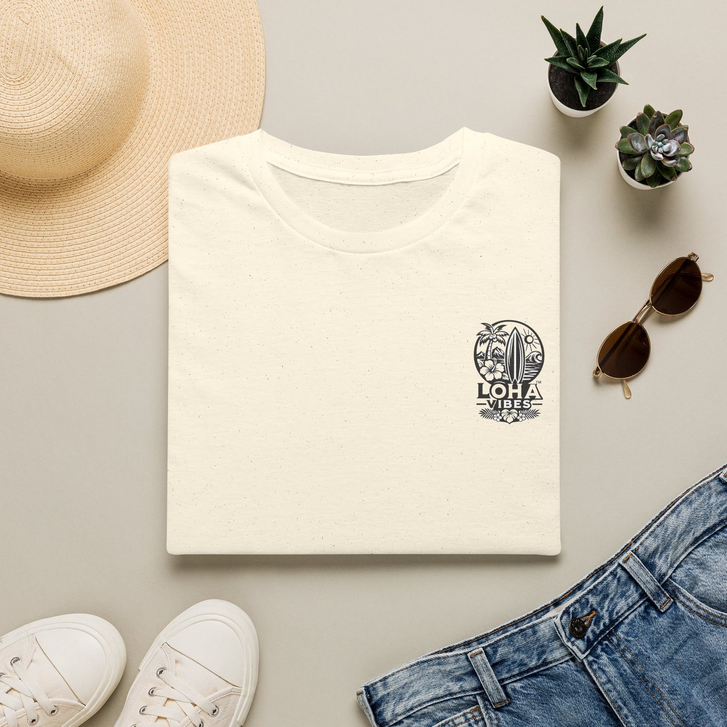 Surf Circle T-Shirt — Loha Surfboard Beach Graphic