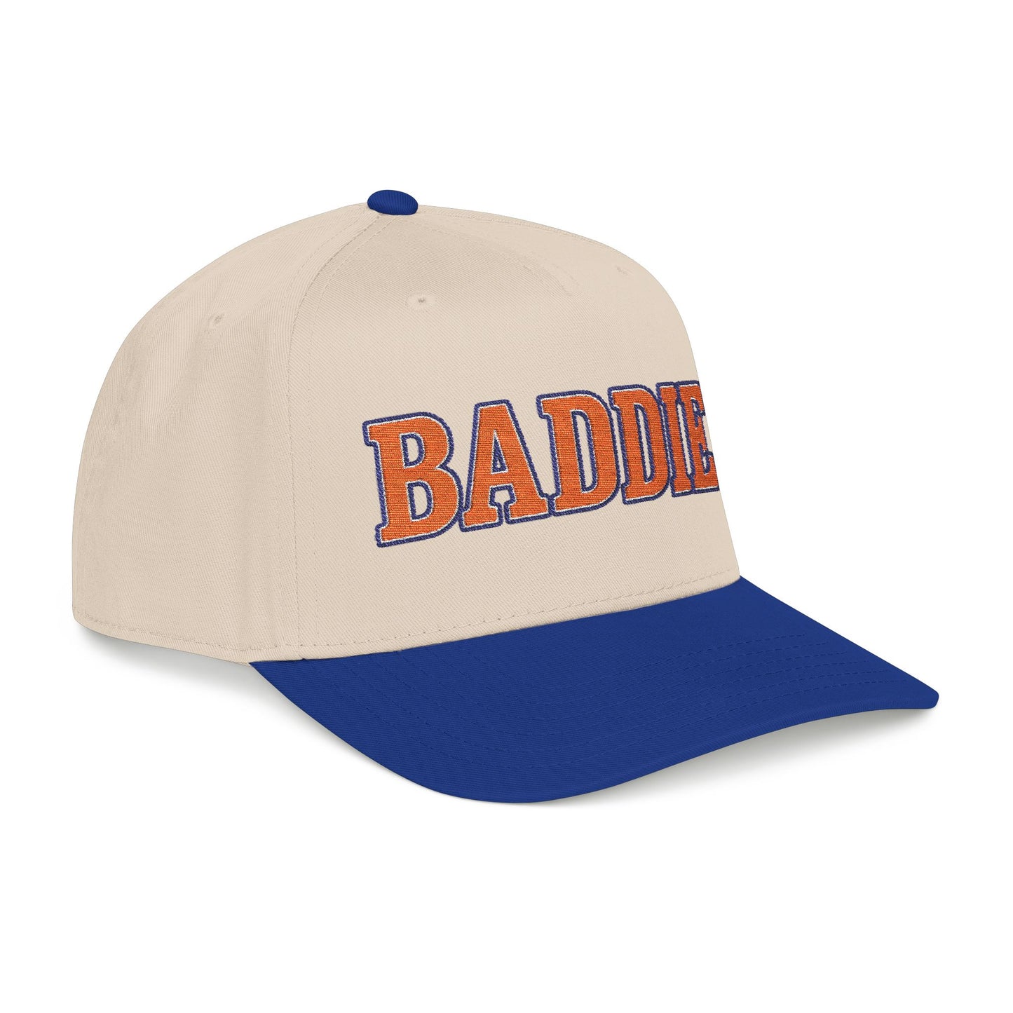 Baddie Distressed Embroidered Cap