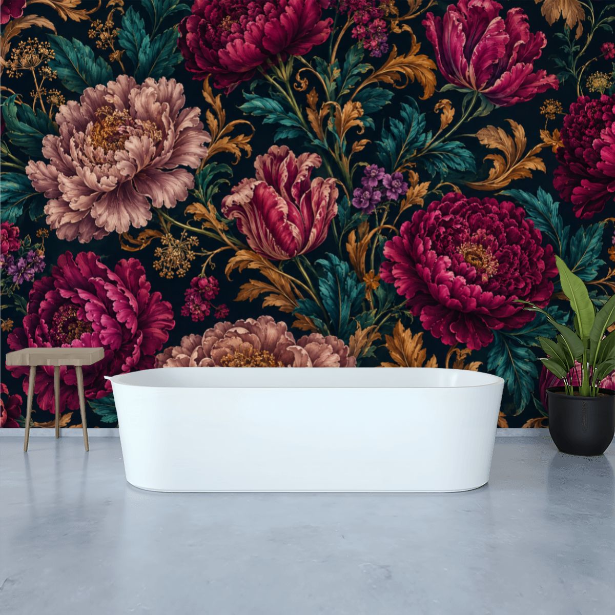 Botanical Mural Wallpaper 144"x100"