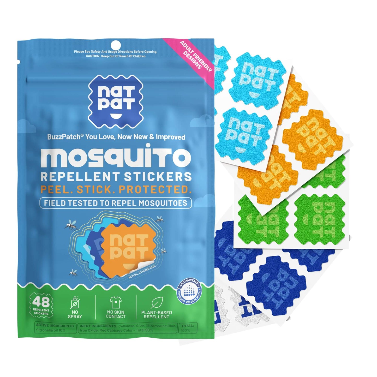 Mosquito Repellent Patches for Adults