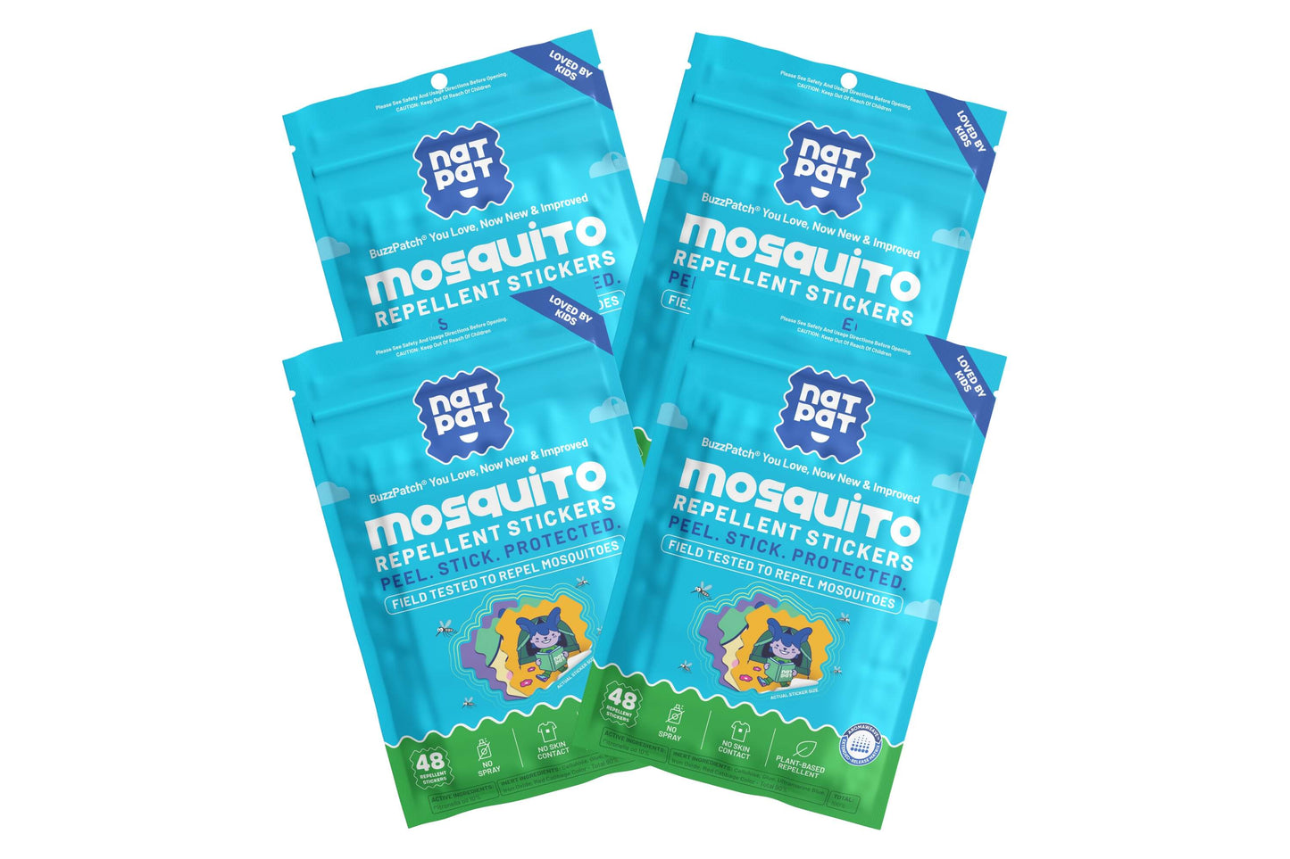 Natural Mosquito Repellent Patches for Kids
