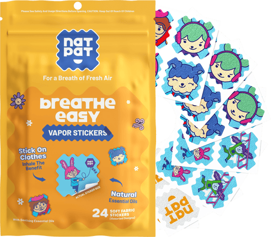 StuffyPatch - Breath Easy Stickers