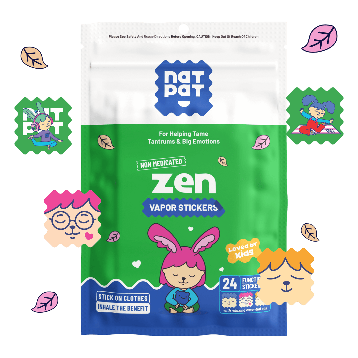 ZenPatch Stress Relief - Mood Calming Patches