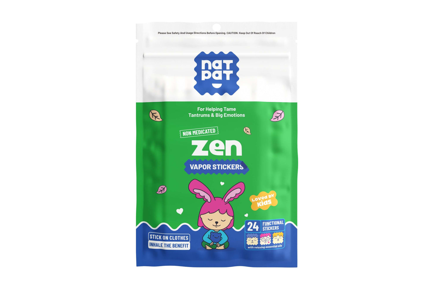 ZenPatch Stress Relief - Mood Calming Patches